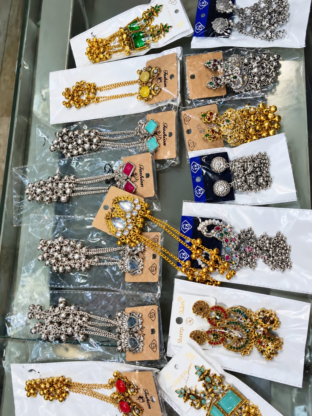 Fashion earrings and jhumkas at Shiv Attraction House, Udhampur